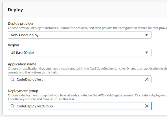 Using CodePipeline, CodeDeploy, and CodeCommit with an EC2 AutoScaling Group - CodePipeline Wizard